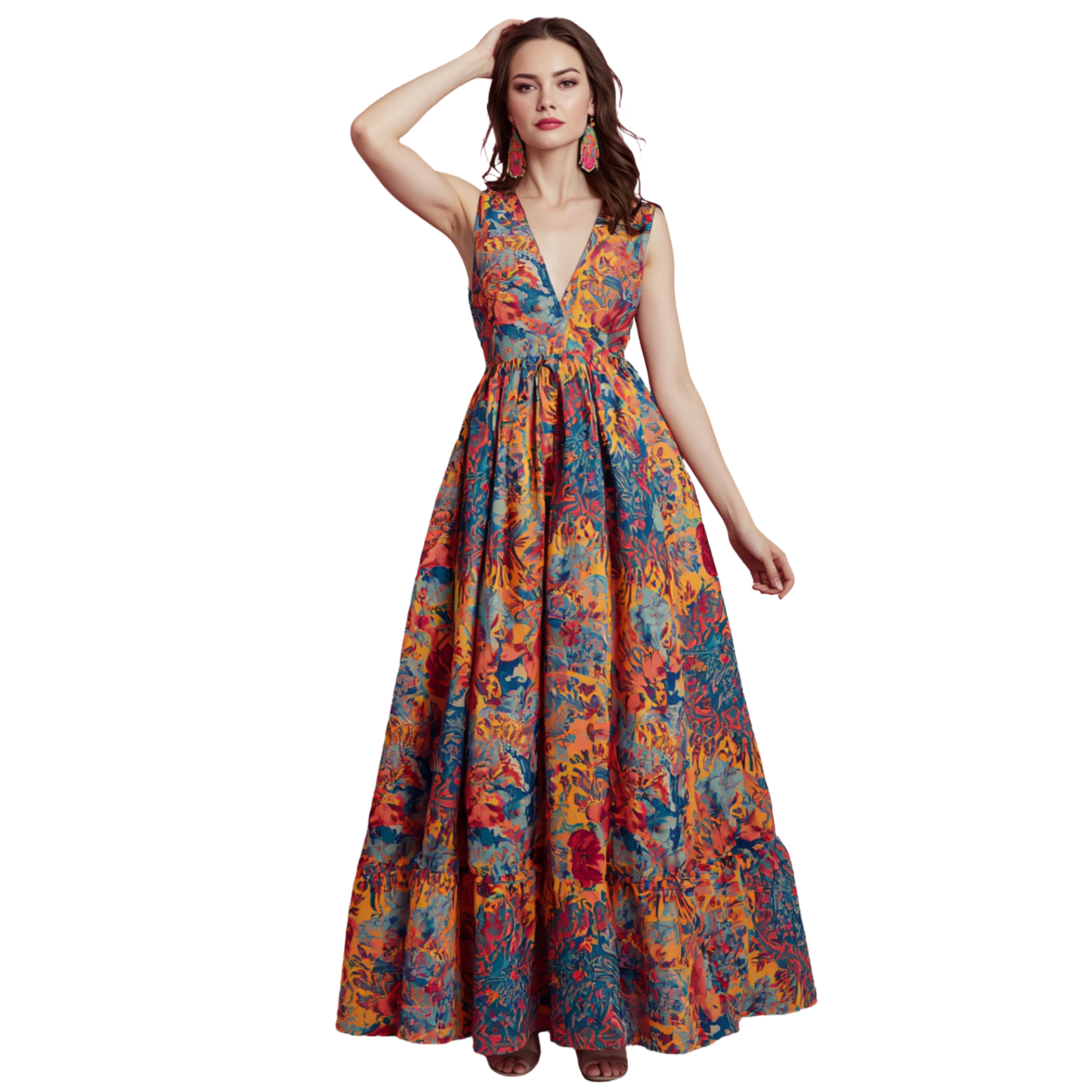 Fashion Woman in Transparent Background - graphicpicker.com