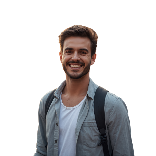 Modern Male Portrait PNG Cutout - graphicpicker.com