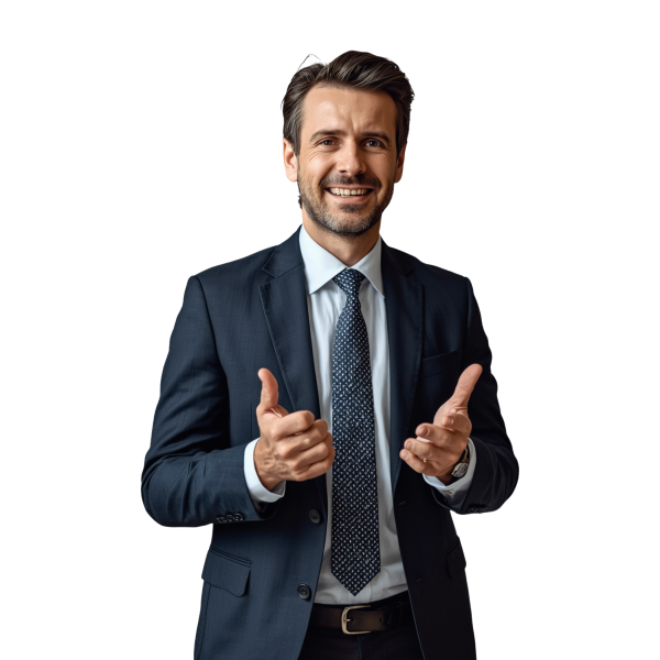 Corporate Business Man PNG Cutout - graphicpicker.com